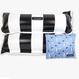 Neutrogena Inflatable Pool Raft and Waterproof Pouch NWT